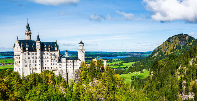 Neuschwanstein Castle print
